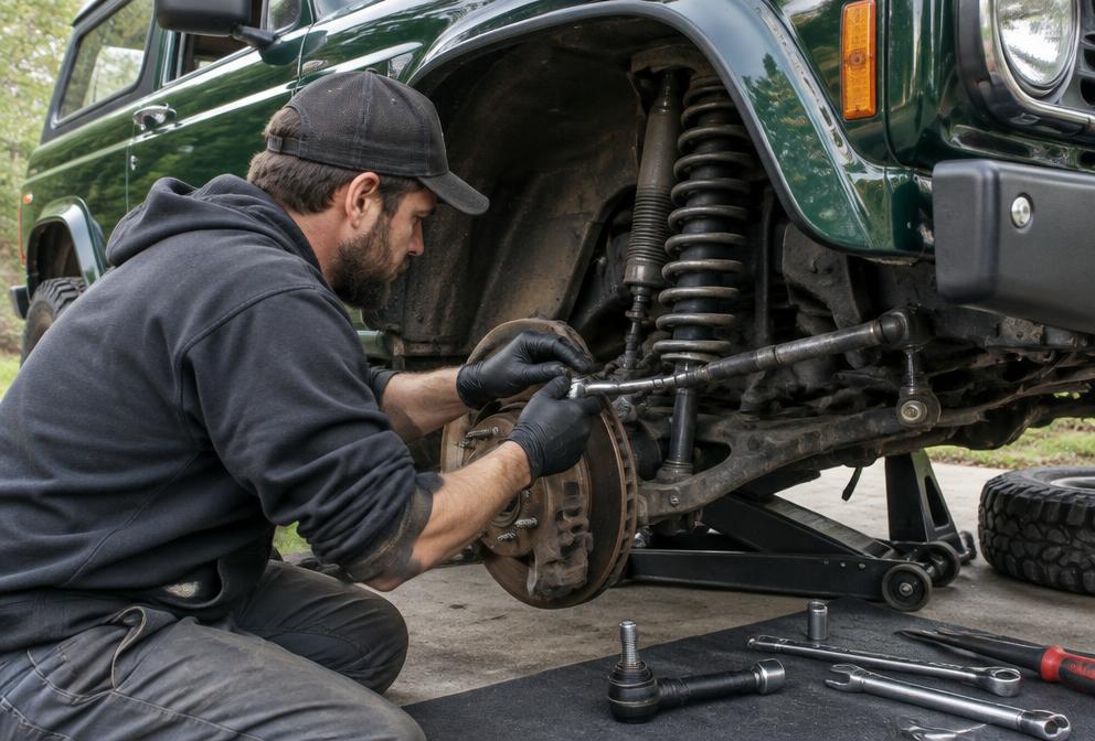 Steering System Service performed by a mobile mechanic